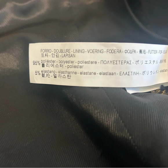 Zara NWT varsity patched jacket size M super cute! Blazer/jacket  mix - Picture 12 of 12